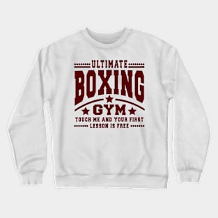 Boxing Crewneck Sweatshirt